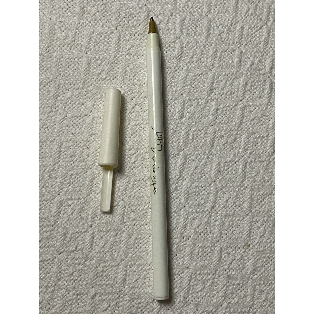 VNTG White Mirage Hotel Casino Las Vegas Ink Pen Ballpoint Gold Letters & Logo